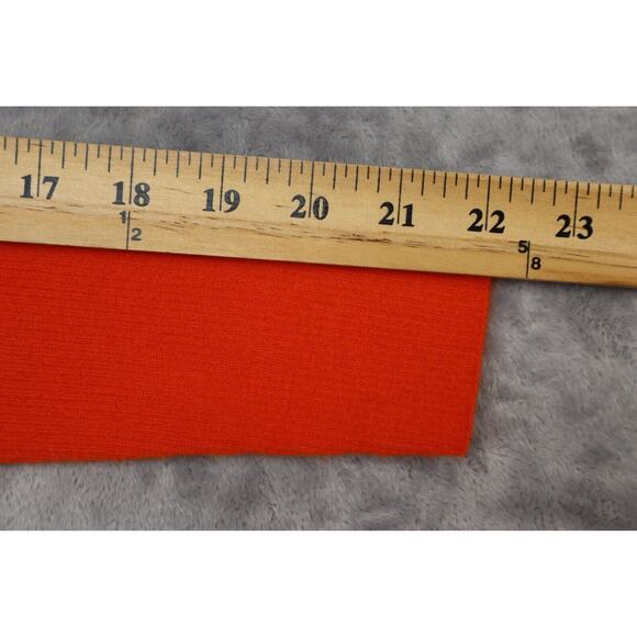 Chicos Womens Shirt 0 Orange Casual Lightweight Long Sleeve Plus Size Crewneck - Picture 6 of 16